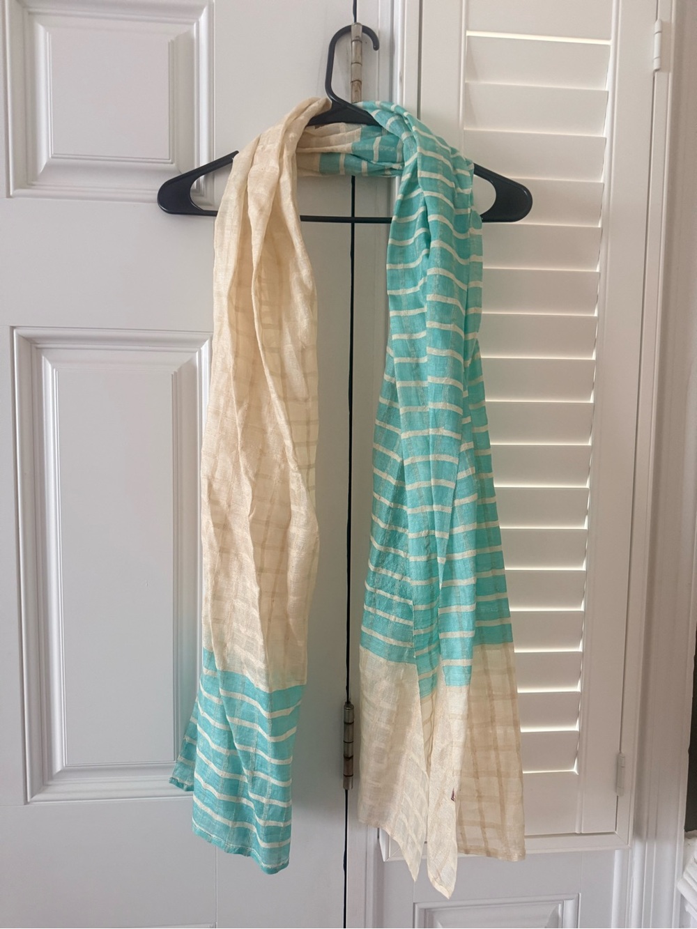 New Fabindia Silk Scarf - Made in India